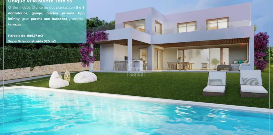 Tontti Es Mercadal, Menorca, Espanja 5 makuuhuonetta, 320 m2 No. 166075