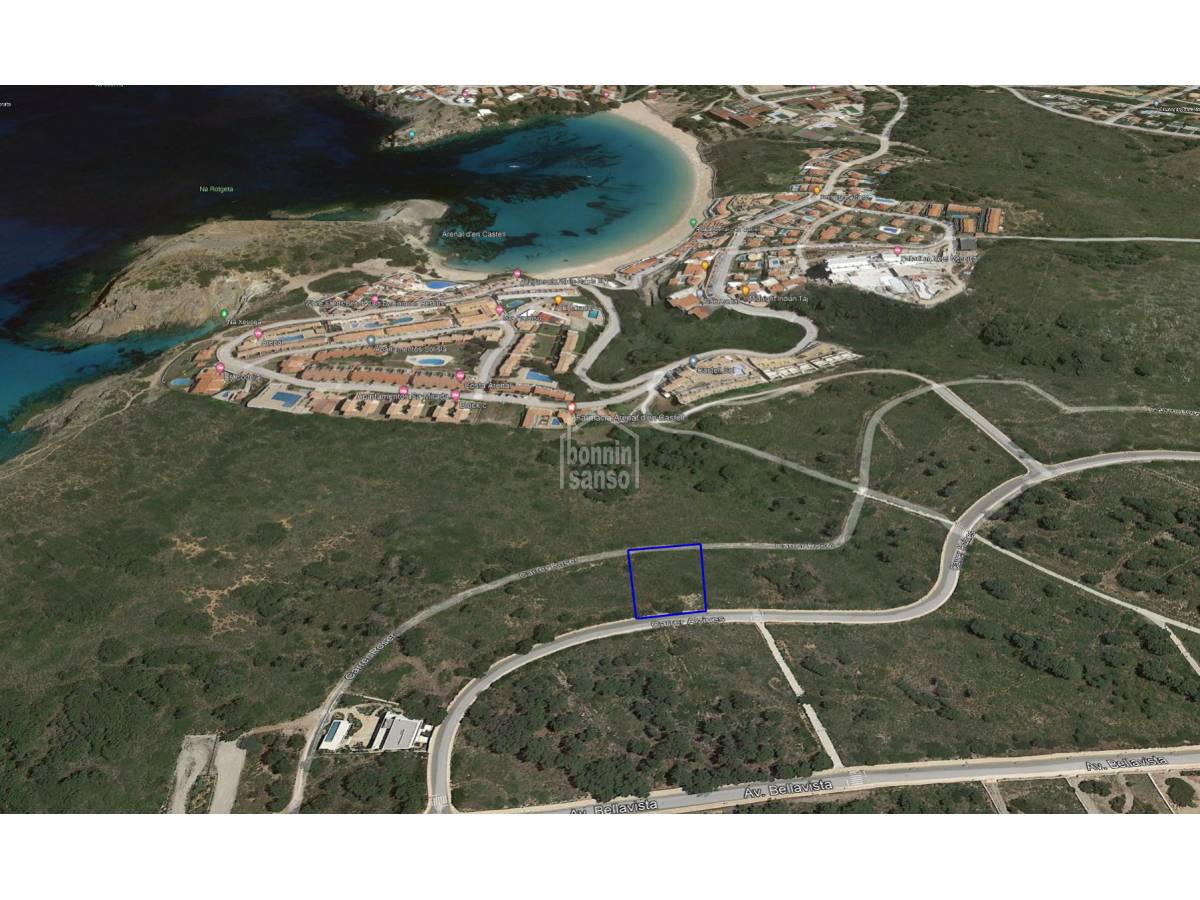 Tomt i Es Mercadal, Menorca, Spanien Nr. 65247
