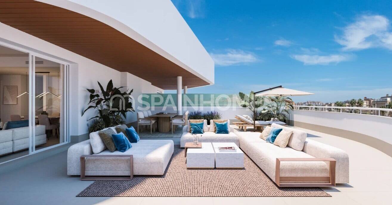 Apartment in Torrox, Malaga, Spain 2 bedrooms, 68 sq.m. No. 173823