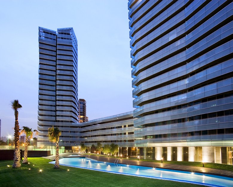 Lägenhet i Diagonal Mar, Barcelona, Spanien 4 sovrum, 170 kvm. Nr. 133469