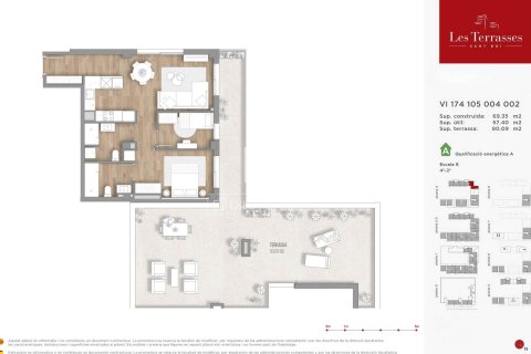Apartament w Sant Boi de Llobregat, Barcelona, Hiszpania 2 sypialnie, 69 mkw. nr 166802 – zdjęcie 24