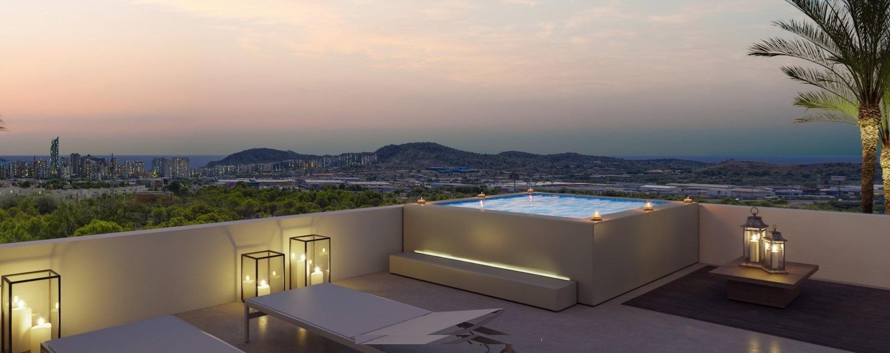 Apartment in Finestrat, Alicante, Spain 1 bedroom, 51 sq.m. No. 193378