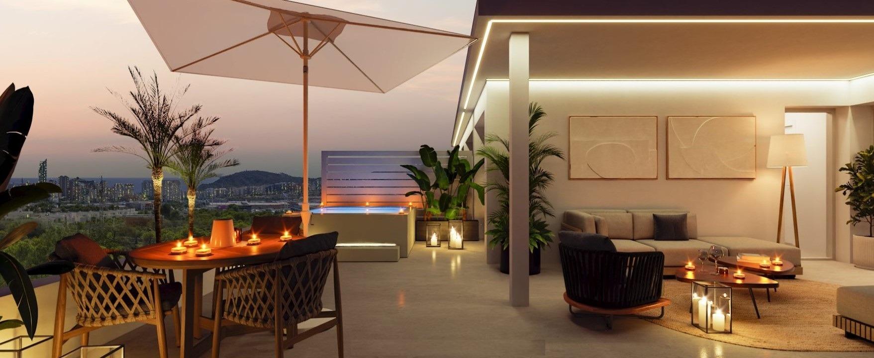 Apartment in Finestrat, Alicante, Spain 1 bedroom, 51 sq.m. No. 193378