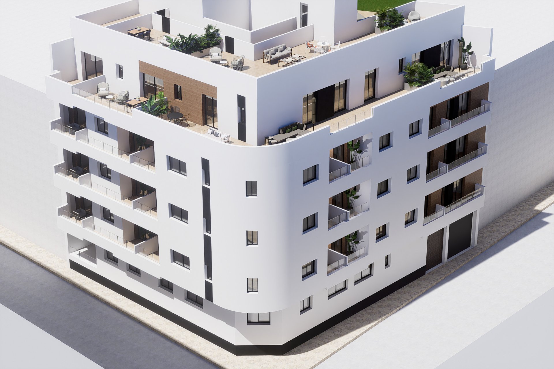 Apartment in Torrevieja, Alicante, Spain 1 bedroom, 95 sq.m. No. 193377