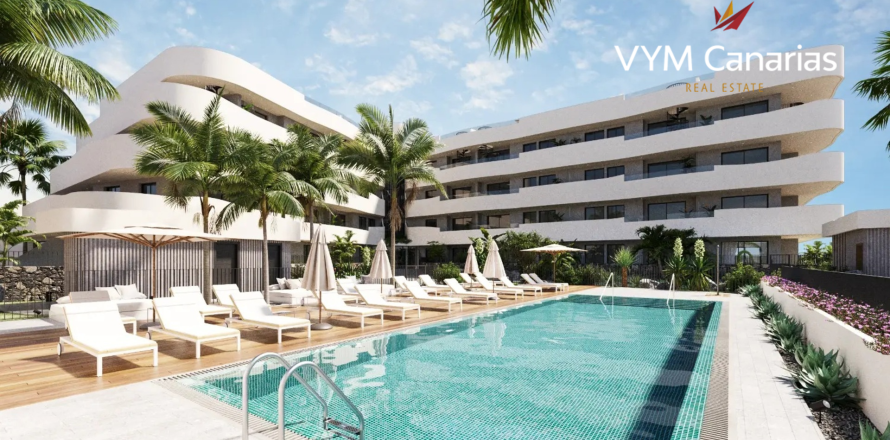 Apartment in El Medano, Tenerife, Spain 2 bedrooms, 53 sq.m. No. 173832