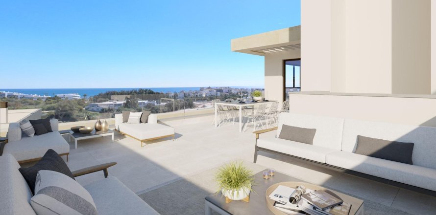 Penthäuser in Estepona, Malaga, Spanien 3 Schlafzimmer, 150 m2 Nr. 173516