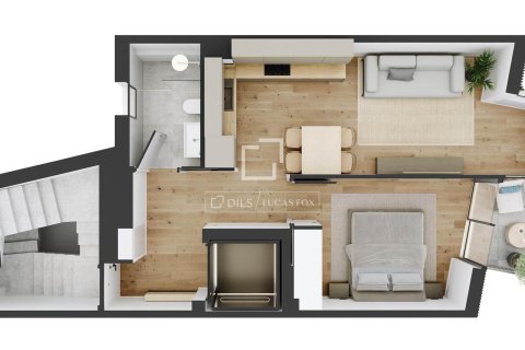 Appartamento in vendita a Barcelona, Spagna 1 camera da letto, 47 mq. N° 192577 - foto 6