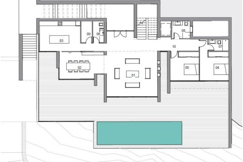 Villa for sale in Adsubia (Ajuntament Adsubia), Alicante, Spain 5 bedrooms, 734 sq.m. No. 165185 - photo 6