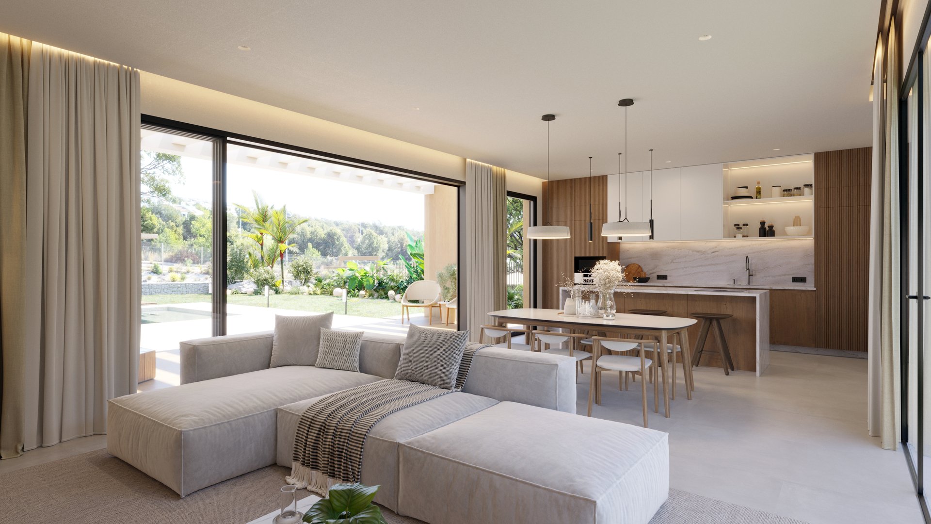 Villa en Benidorm, Alicante, España 3 dormitorios, 132 m2 No. 143295