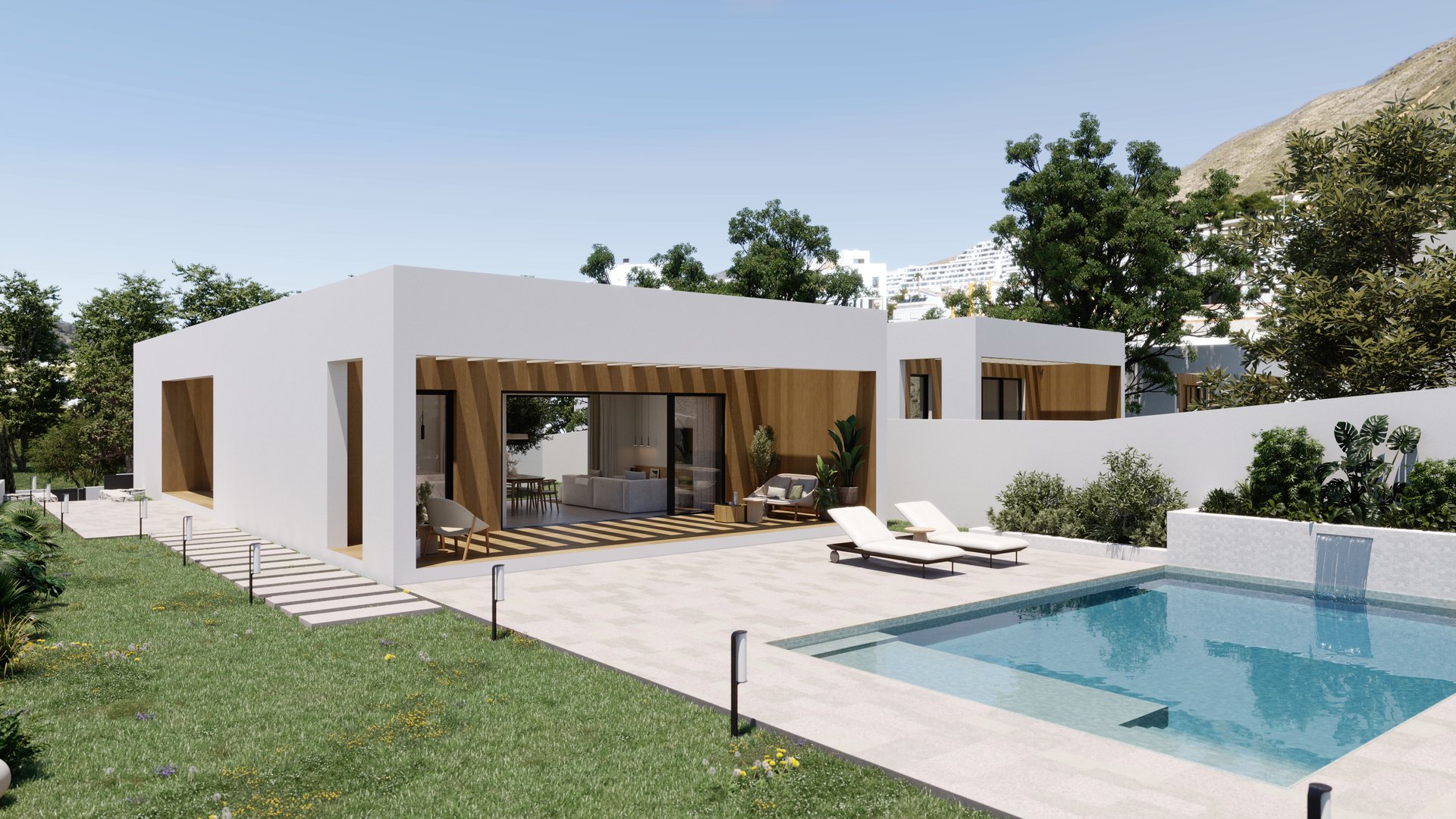 Villa en Benidorm, Alicante, España 3 dormitorios, 132 m2 No. 143295