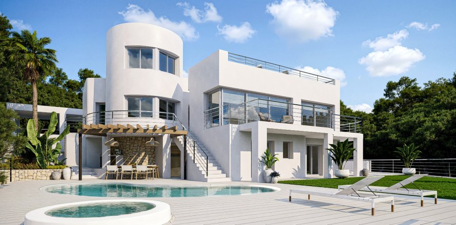 Villa Altea, Alicante, Spanien 4 sovrum, 416 kvm. Nr. 135834