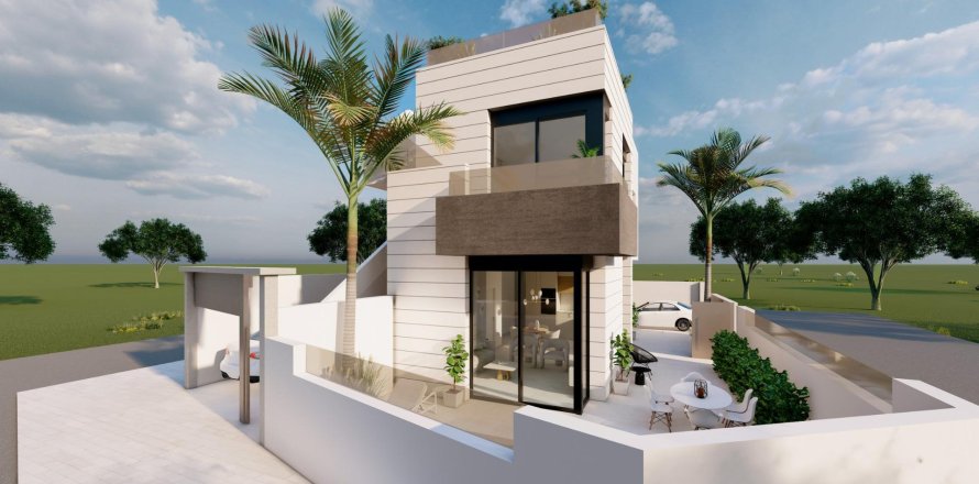 Bungalow en Pilar de la Horadada, Alicante, España 2 dormitorios, 90 m2 No. 151660