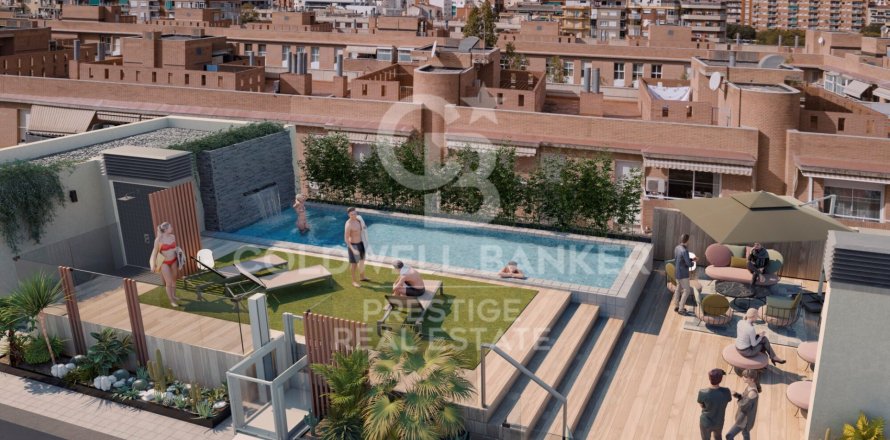 Huoneisto Barcelona, Espanja 2 makuuhuonetta, 58 m2 No. 159428