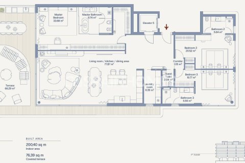 Huoneisto myytävänä Estepona, Malaga, Espanja, 3 makuuhuonetta, 168 m2 No. 191659 - kuva 24