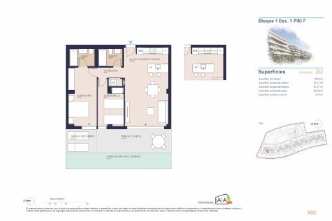 Apartment for sale Denia, Alicante, Spain 2 bedrooms, 78 sq.m. No. 133659 - photo 6