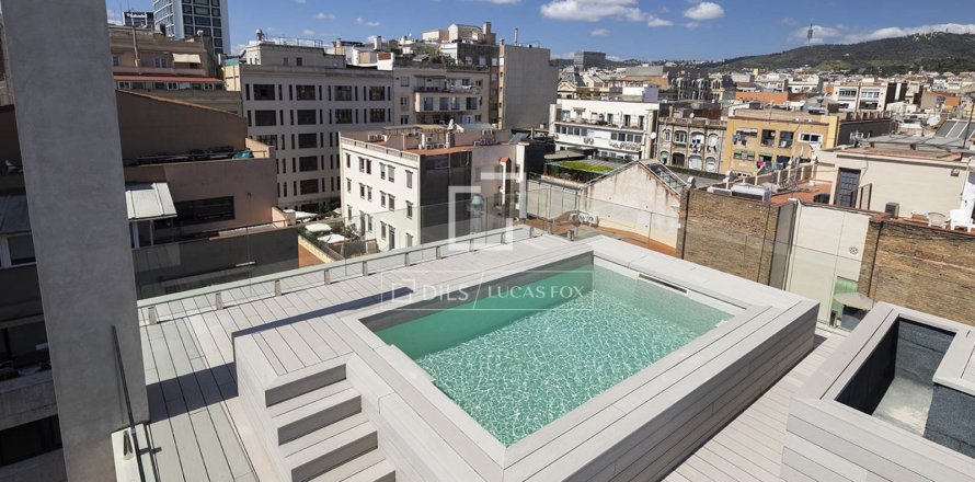 Penthouse w Barcelona, Hiszpania 3 sypialnie, 368 mkw. nr 164639