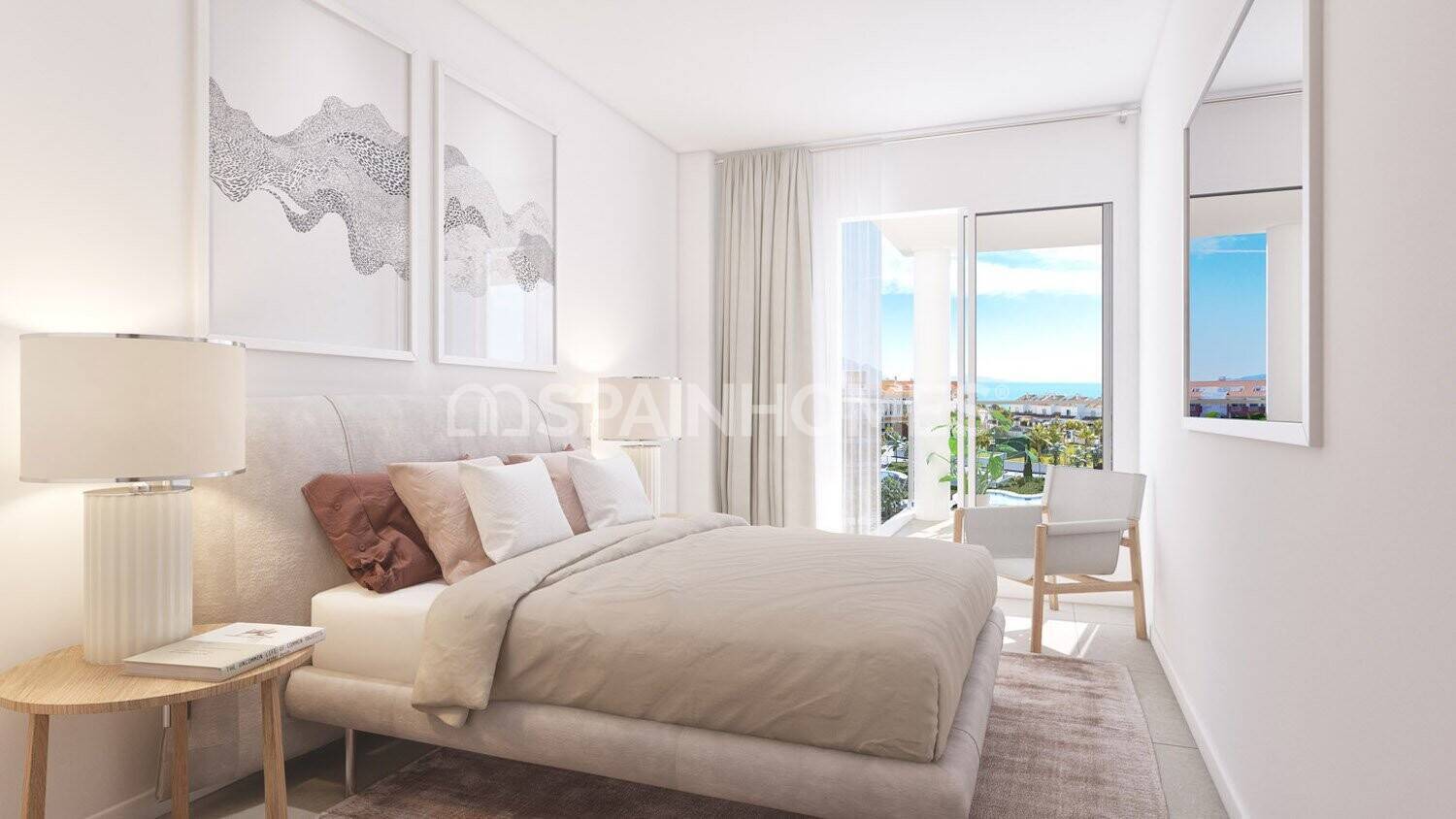 Kattohuoneisto Manilva, Malaga, Espanja 2 makuuhuonetta, 77 m2 No. 107383