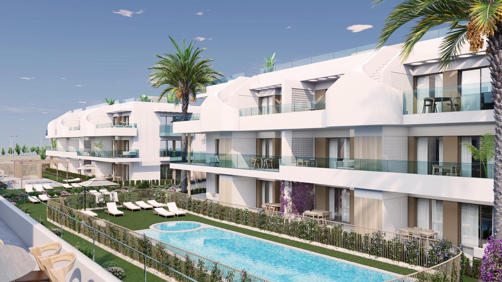 Apartment in Pilar de la Horadada, Alicante, Spain 3 bedrooms, 91 sq.m. No. 138298