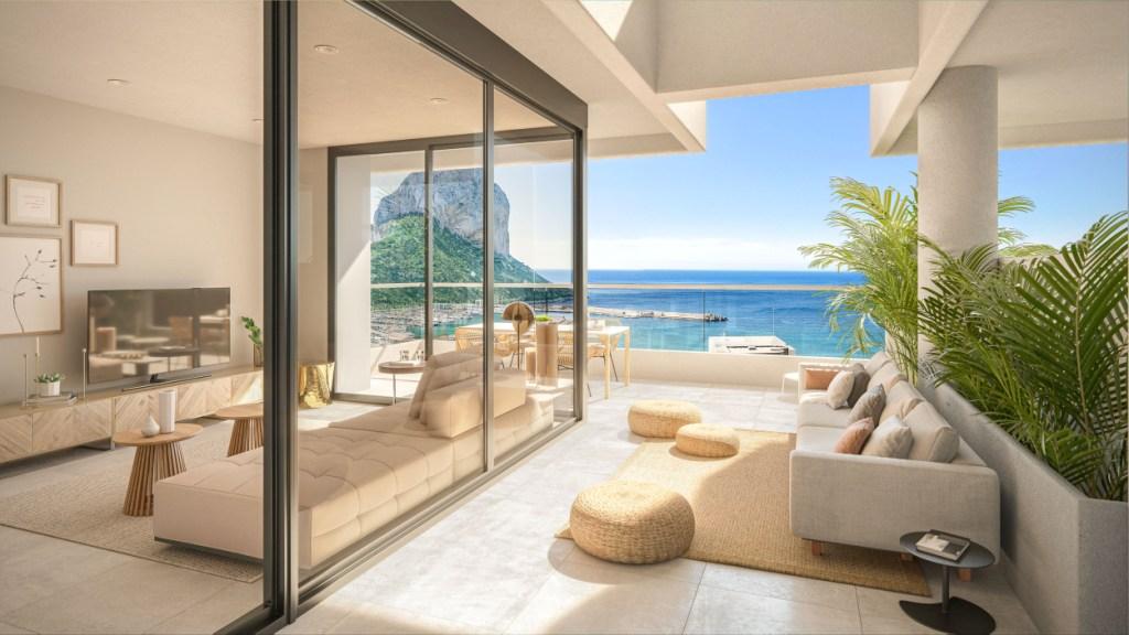 Wohnung in Calpe, Alicante, Spanien 3 Schlafzimmer, 122 m2 Nr. 63346