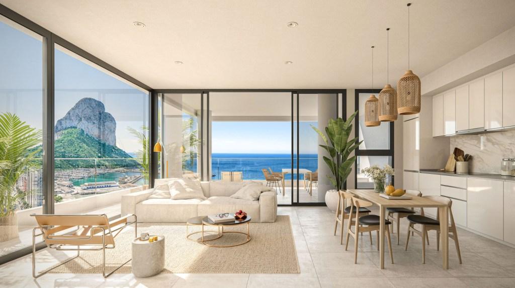 Wohnung in Calpe, Alicante, Spanien 3 Schlafzimmer, 122 m2 Nr. 63346