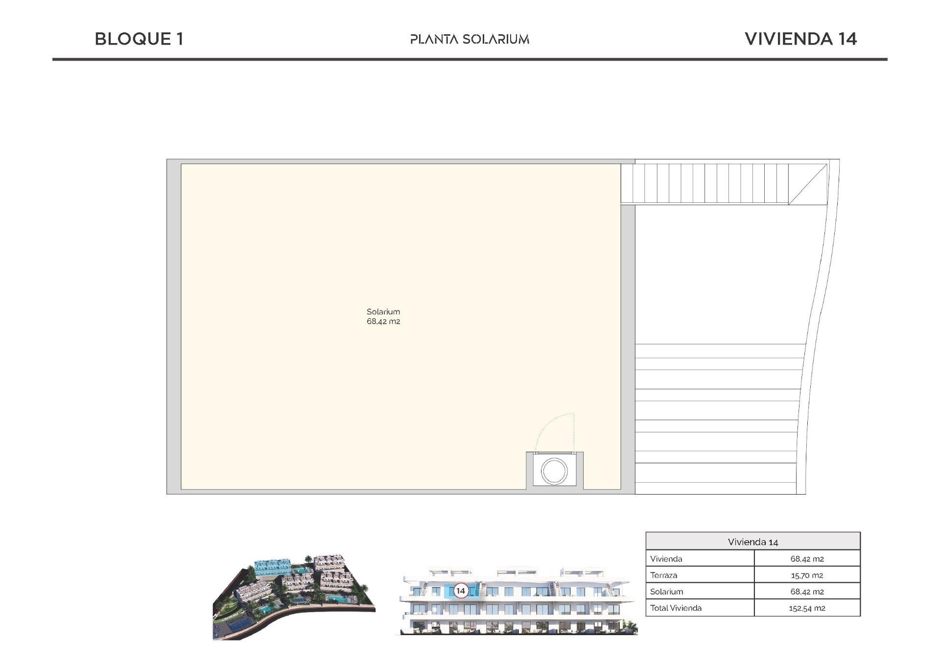 Penthouse w Finestrat, Alicante, Hiszpania 2 sypialnie, 68 mkw. nr 112513