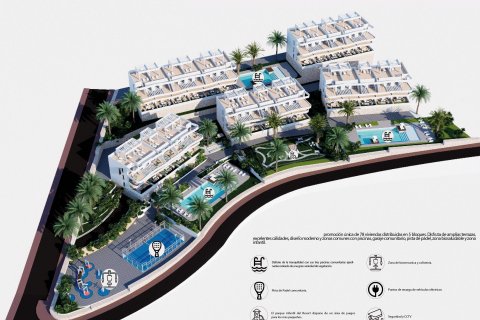 Takvåning till salu Finestrat, Alicante, Spanien 2 sovrum, 68 kvm. Nr. 112513 - foto 17