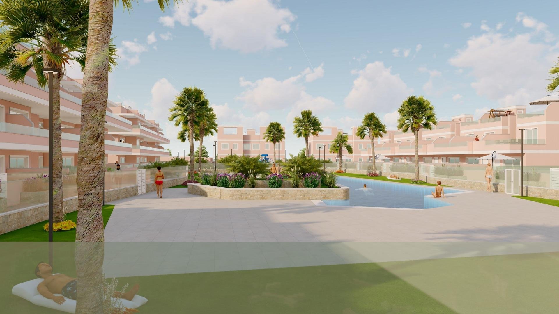 Huvila Pilar de la Horadada, Alicante, Espanja 3 makuuhuonetta, 83 m2 No. 112565