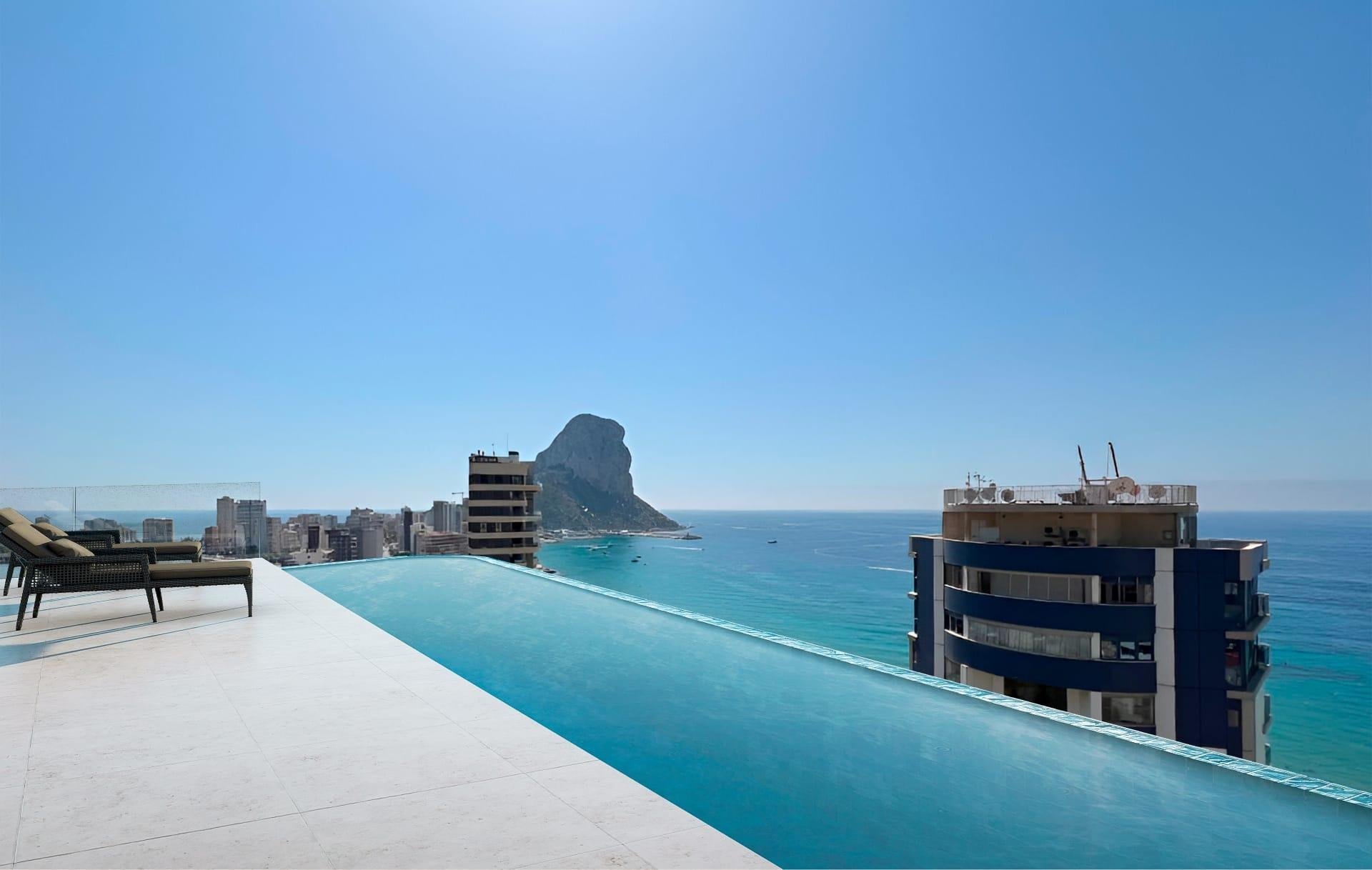 Apartment in Calpe, Alicante, Spain 2 bedrooms, 105 sq.m. No. 112561