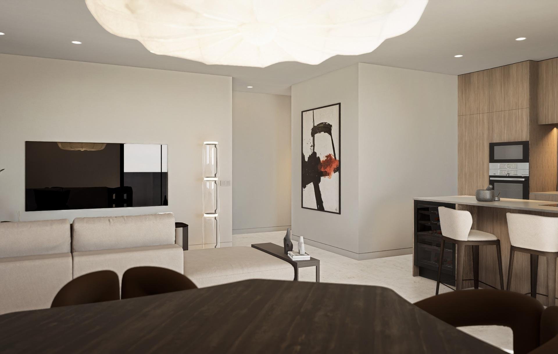 Kattohuoneisto Calpe, Alicante, Espanja 1 makuuhuone, 112 m2 No. 112560