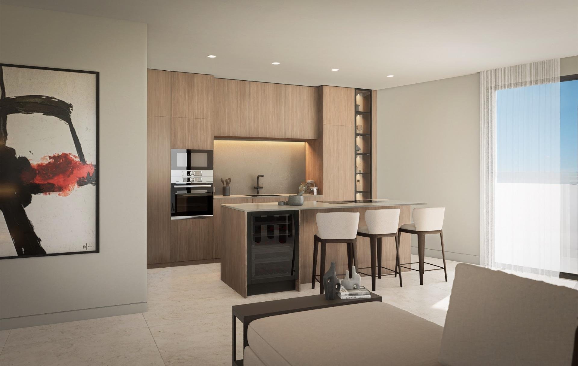 Kattohuoneisto Calpe, Alicante, Espanja 1 makuuhuone, 112 m2 No. 112560