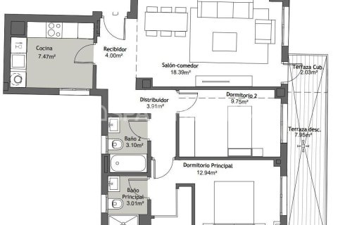 Apartment for sale in Velez-Malaga, Malaga, Spain 3 bedrooms, 82 sq.m. No. 107993 - photo 8