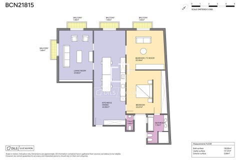 Продажа квартиры в Барселона, Испания 2 спальни, 144м2 №193674 - фото 22
