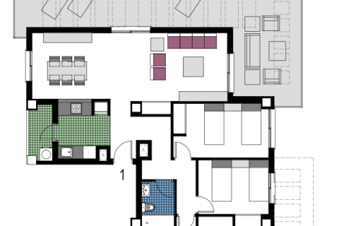 Apartament w Mil Palmeras, Alicante, Hiszpania 3 sypialnie, 72 mkw. nr 145613 – zdjęcie 18