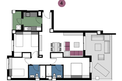 Apartament w Mil Palmeras, Alicante, Hiszpania 3 sypialnie, 72 mkw. nr 145613 – zdjęcie 22