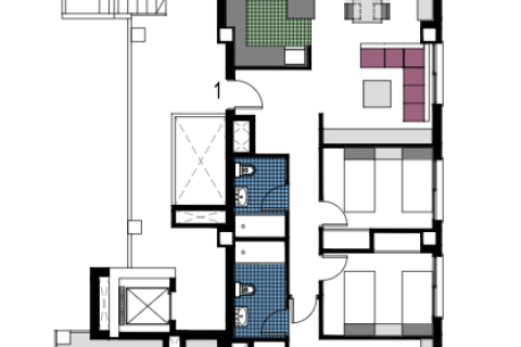 Apartament w Mil Palmeras, Alicante, Hiszpania 3 sypialnie, 72 mkw. nr 145613 – zdjęcie 16