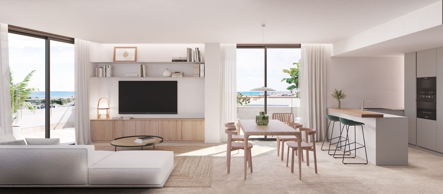 Huoneisto Sitges, Barcelona, Espanja 3 makuuhuonetta, 125 m2 No. 161749
