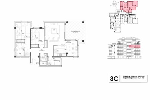 Продажа квартиры Кала Миллор, Майорка, Испания 2 спальни, 93м2 №139201 - фото 6
