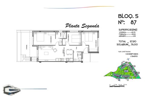 Penthouse à vendre à Guardamar del Segura, Alicante, Espagne, 3 chambres, 97 m2 No. 187328 - photo 16