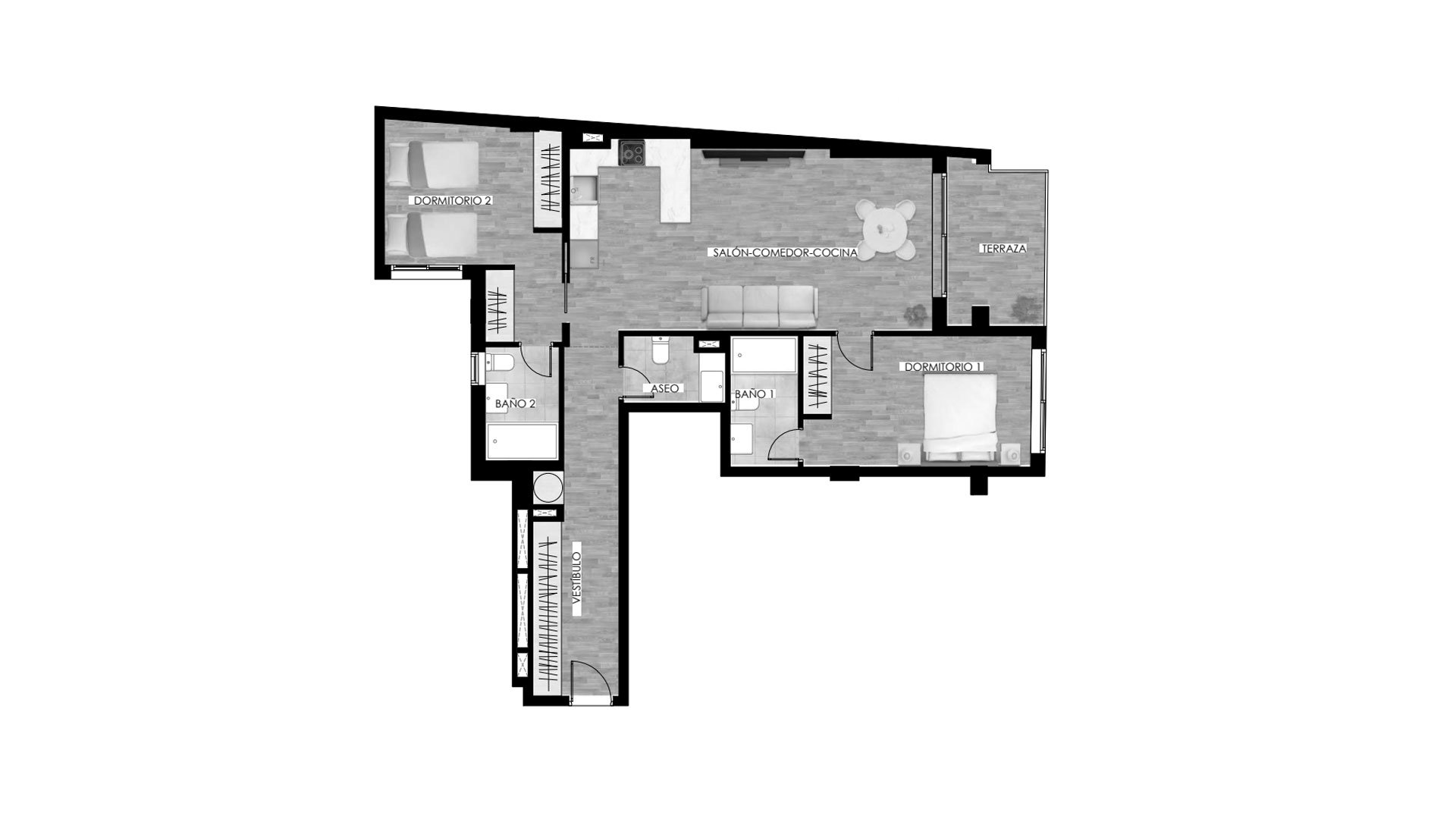 Apartament w Living Estepona, Torrevieja, Alicante, Hiszpania 2 sypialnie, 117.31 mkw. nr 147116