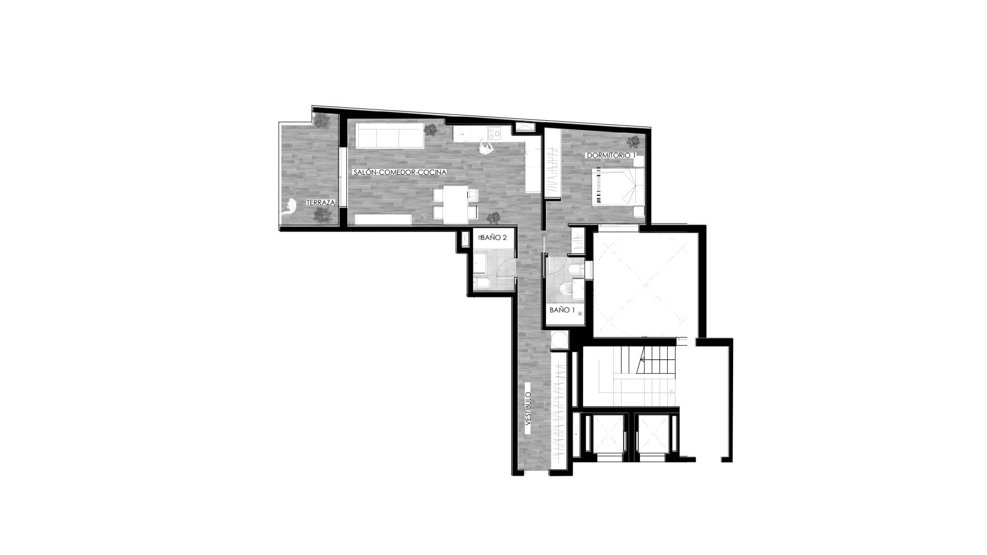 Huoneisto Living Estepona, Torrevieja, Alicante, Espanja 1 makuuhuone, 90.77 m2 No. 147119