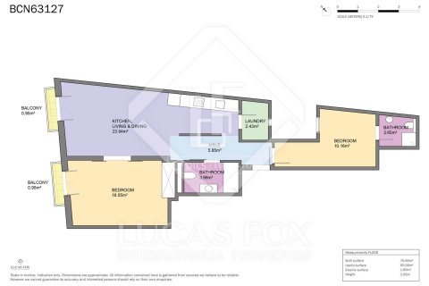 Apartment à vendre à Barcelona, Espagne, 2 chambres, 77 m2 No. 150645 - photo 28