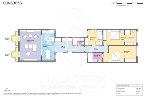 Apartamento en venta en Barcelona, España 3 dormitorios, 127 m2 No. 150649 - foto 20