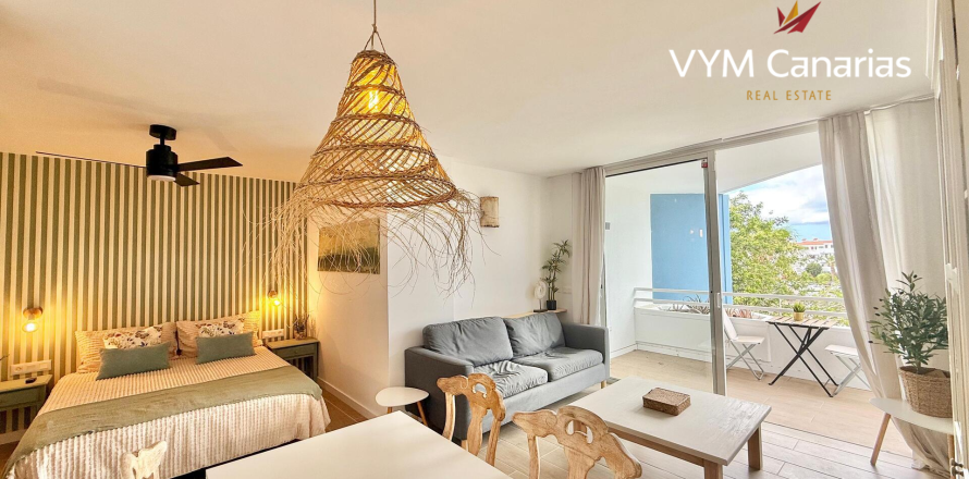 Huoneisto Golf del Sur, Tenerife, Espanja 1 huone, 39 m2 No. 183676