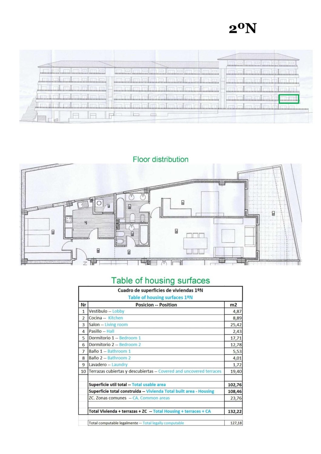 Apartment à Relleu, Alicante, Espagne 2 chambres, 108 m2 No. 186764