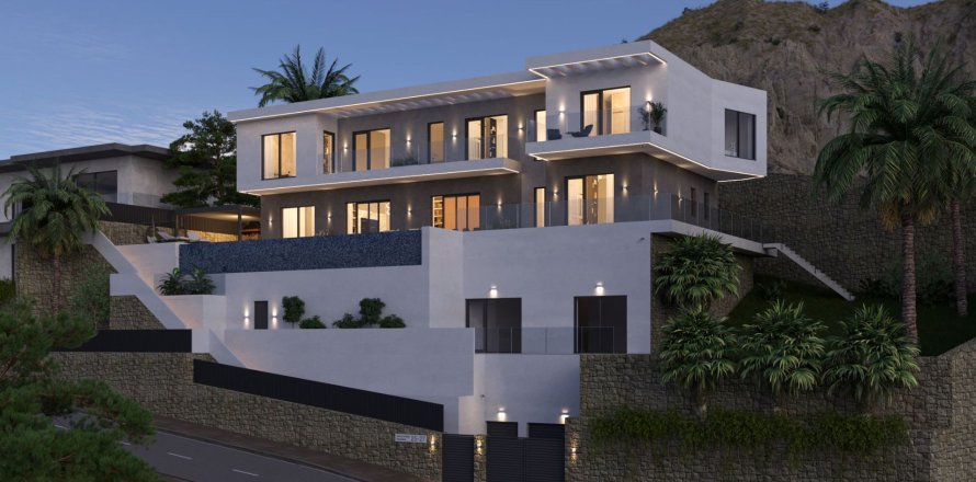 Villa Finestrat, Alicante, Spānijā 7 istabas, 638 m2 Nr. 187040