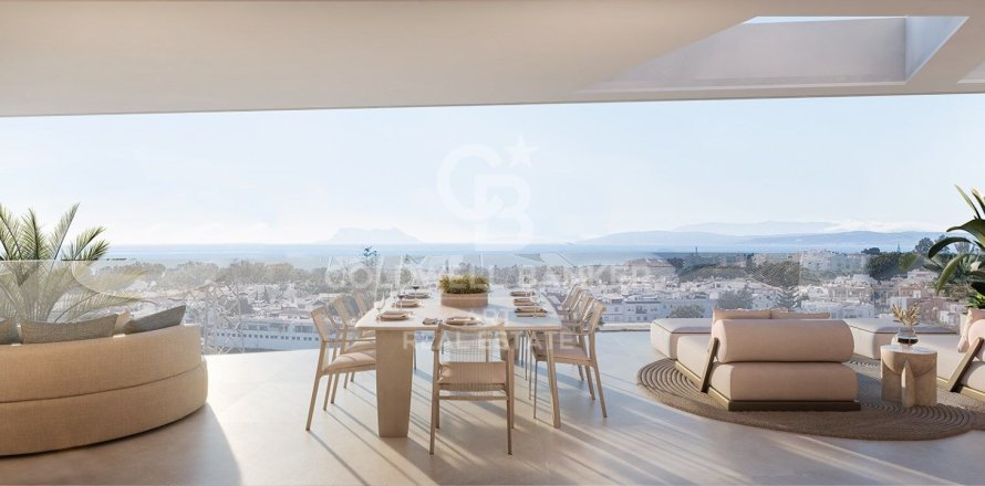 Penthouse w Estepona, Malaga, Hiszpania 4 sypialnie, 385 mkw. nr 156747