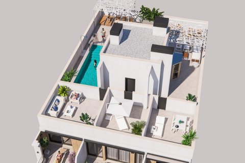 Takvåning i Torrevieja, Alicante, Spanien 2 sovrum, 86 kvm. Nr. 187452