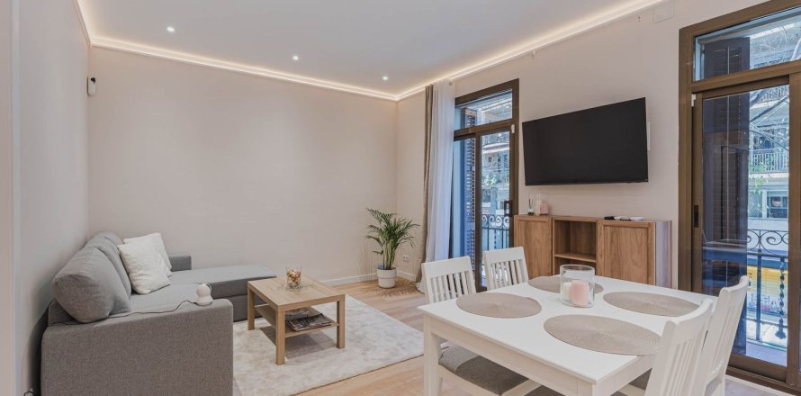 Lägenhet i Barcelona, Spanien 3 sovrum, 60 kvm. Nr. 160718