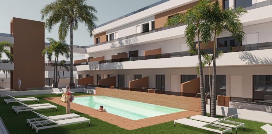 Apartment Pilar de la Horadada, Alicante, Spain 1 bedroom, 76 sq.m. No. 117030