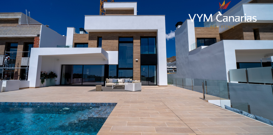 Villa i Finestrat, Alicante, Spanien 4 sovrum, 344 kvm. Nr. 164416